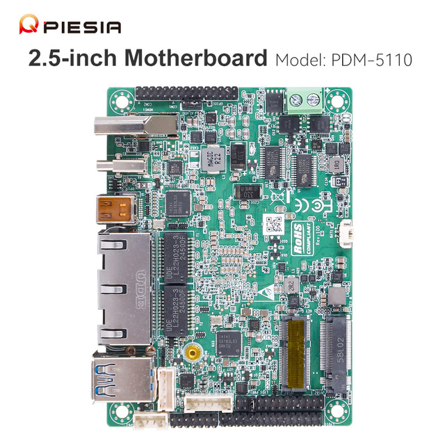 Pico-Itx Boards 12th Gen N150 N100 N300 2*Intel I226 Lan 2*Com LPDDR5 8GB 1*HD/DP 1*TYPE-C X86 2.5 Inch Industrial Motherboard