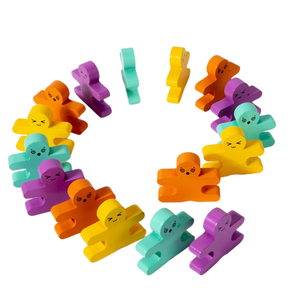 Jouet de Puzzle logique d'entraînement en bois d'équilibrage pour enfants tout-petits jouet éducatif logique sur la Table - Product Image 1