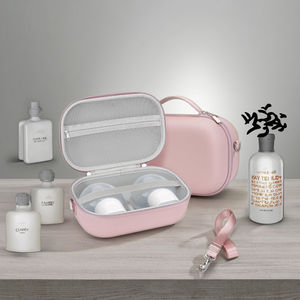 Personalizzazione della fabbrica pompa del seno Eva Hardshel che trasporta la borsa rosa - Product Image 1