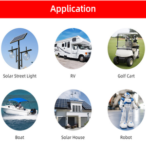 Bateria de lítio fosfato de ferro e lítio 24V grande capacidade 300AH solar RV bateria de lítio de energia ao ar livre - Product Image 5
