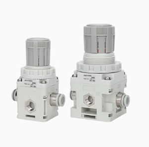 Regulador de Vacío Tipo L SMC IRV10-LC08BZA, Tubería de 8 mm, Control Neumático, Automatización Industrial - Product Image 4