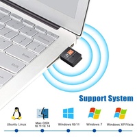 Nuevo Adaptador Wifi USB2.0 Externo de Doble Banda, Tarjeta de Red Inalámbrica 2.4G 5G, 600Mbps, Receptor y Transmisor Inalámbrico