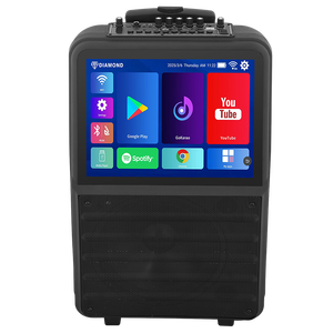 2025 Hot Bán Gia Đình KTV 10 Inch Woofer 120W Máy Karaoke Android 12 Hệ Thống 2.4G Không Dây Karaoke Micro Karaoke Loa - Product Image 1