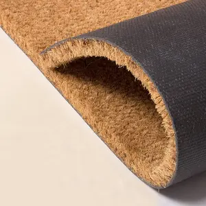 Wholesale plain Coco Coir Door Mat Custom 100% Natural Coir Fiber Coconut Doormat Home Welcome Door Mats with Anti- Slip Backing