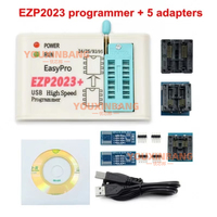 Programador de Memoria Flash SPI de Alta Velocidad EZP2023+ 24/25/93 BIOS 25T80 Grabación Fuera de Línea