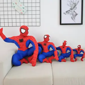 Heißer Verkauf 18//50cm Großhandel Sammlung Spinne Stofftiere SpiderMan Plüsch tier Super Plüschtiere für Kinder