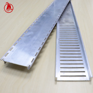 China HuaYang Aluminum Custom Extrusion <strong>Frame</strong>,special-shaped <strong>U</strong> <strong>Shape</strong> Track Drainage Aluminum Profiles - Product Image 5