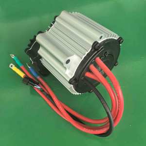 고속 23KW 72V 브러시리스 DC 모터 미드 드라이브, 오토바이 및 전기 자전거용 고밀도 스쿠터 모터 - Product Image 4