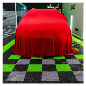 Drenaje antideslizante para lavado de coches, plástico PP, PVC, azulejo de suelo de garaje entrelazado para estacionamiento de automóviles, lavado de coches, suelo de garaje - Product Image 4