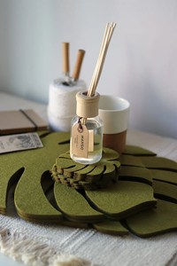 Tấm Lót Ly Cà Phê Tròn Bằng Nỉ Tấm Lót Bảo Vệ Bàn Ăn Tấm Lót Cốc Chịu Nhiệt - Product Image 2