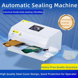CE-Zertifizierung Automatische kontinuierliche Film versiegelung maschine mit aus gezeichneter Versiegelung für verschiedene Aluminium folie Kraft papier PE-Beutel - Product Image 2