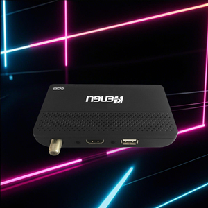 HD kỹ thuật số vệ tinh TV <span class=keywords><strong>Receiver</strong></span> DVB-S2 Set-Top Box vật liệu nhựa phần mềm cập nhật Bộ giải mã - Product Image 2