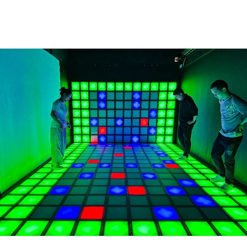 Interactive LED Game Floor Panel Active