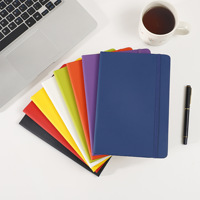 Carnet personnalisé avec fermeture à sangle, porte-stylo, couverture en PU, cadeaux promotionnels personnalisés, papeterie de bureau