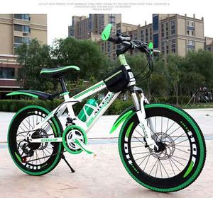 Bicicleta de montaña con freno de disco de 6 velocidades y 20 pulgadas, superventas, marco básico de acero para ciclismo, bicicleta juvenil para adolescentes de 8 a 15 años - Product Image 1