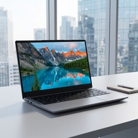 Aanpasbare 14 inch laptop Intel N4500 Windows 11 slanke draagbare notebook pc met HDMI RJ45 voor kantoor OEM groothandel