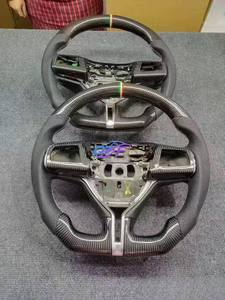 Volante Deportivo Personalizable de Fibra de Carbono con Base Plana para <span class=keywords><strong>Maserati</strong></span> <span class=keywords><strong>Levante</strong></span> Ghibli Quattroporte GT Exclusive - Product Image 4