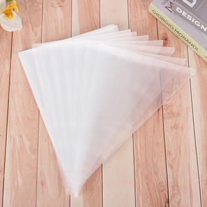 100 قطعة من أكياس تزيين الكيك البلاستيكية للاستخدام مرة واحدة بأحجام صغيرة/متوسطة/كبيرة لتزيين الكريمة والمعجنات والكوكيز وأدوات تشكيل الكيك - Product Image 3