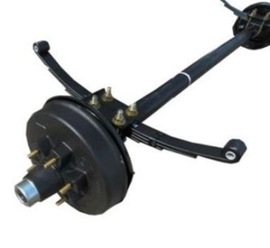 Kit d'essieu de roue pour <span class=keywords><strong>caravane</strong></span>, vente chaude, essieu de remorque, lame d'éolienne, cadre de remorque, essieu simple - Product Image 6