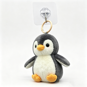 Custom <b>Mini</b> penguin stuffed animal keyring, Penguin plush <b>backpack</b> charm, Small penguin plush bag pendant - Product Image 3