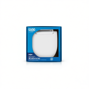 Asiento de inodoro termoestable para Flaminia Io Forma 10, blanco, 50 cm de largo, 40 cm de ancho, 8 cm de altura - Product Image 3