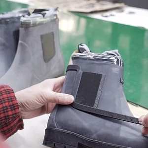 Modis tahan air terakhir chelsea Gumboots terbaik Rubber Ankle High Wellington Boots chelsea Rain Boots produsen - Product Image 2