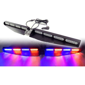 Lumières stroboscopiques LED pour voiture, lumière d'urgence, 48W, <span class=keywords><strong>Flash</strong></span> d'avertissement, <span class=keywords><strong>pare</strong></span>-<span class=keywords><strong>brise</strong></span>, barre lumineuse, rouge, bleu, ambre, LTD848 - Product Image 1