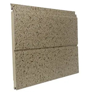 Marble Facade Insulated Metal Wall Cladding Panels Polyurethane Foam Thermal Keep Warm Siding For House