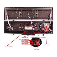 Horloge de chronométrage de course numérique programmable à LED à 6 chiffres, étanche, double face, 8 pouces, Jhering