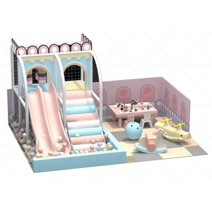Nouvelle conception Ensemble de jeux pour enfants en PVC certifié ISO Mini toboggan souple personnalisé pour aire de jeux intérieure - Product Image 4