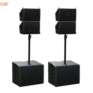 Cinow Dual 8 "10" 12 "15" Top Volledige Set Water Proof Dsp Ingebouwde Actieve line Array Luidsprekers