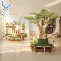 Étagère à livres Montessori en forme d'arbre pour la maternelle, la garderie, la crèche, la salle de classe, le centre d'apprentissage, le coin d'étude