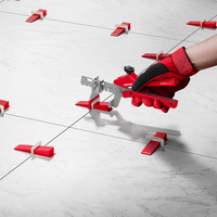 Système de nivellement de carreaux efficace direct d'usine TOPVEI avec pinces à carreaux de qualité supérieure outils à main de haute qualité