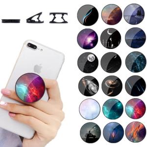 ราคาโรงงาน ขายส่ง ที่จับโทรศัพท์มือถือแบบพับได้ สีขาวดำ สำหรับงานซับลิเมชั่น พร้อมแหวนนิ้วมือ - Product Image 2