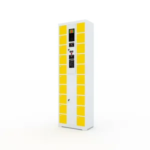 Kim Loại tủ 20 cửa Điện thoại di động điện thoại di động Trạm Sạc mật khẩu điện thoại di động sạc Locker Tủ thông minh - Product Image 2