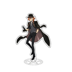 18 Estilos de Soportes Acrílicos de Anime de Dibujos Animados, Bungo Stray Dogs, Edogawa <span class=keywords><strong>Rampo</strong></span>, Personajes de PVC, Soporte de Exhibición, Modelo de Juguete - Product Image 6