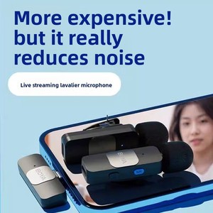 ไมโครโฟนไร้สายแบบหนีบปกเสื้อ สำหรับโทรศัพท์มือถือ BY-V10V20 สำหรับการถ่ายทอดสด - Product Image 2