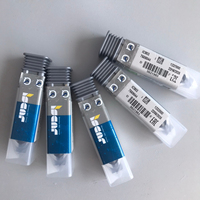 Fresa de extremo CNC Iscar EC-D6 10-22C10H72 IC903 de un solo filo, 30° de hélice, HRC 60, aleación de tungsteno-cobalto, 20mm, OEM/ODM, recubrimiento PVD para fresado