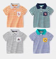 Nouveau T-shirt Polo Tendance 2021 pour Garçons, Motif Dessin Animé, 2-6 Ans, Hauts d'Été pour Enfants, Chemises Polo Bébé, Prix Abordable