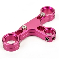 Puños de Manillar de Motocicleta de Aluminio Mecanizado por CNC, Agarre Texturizado Negro con Extremos Coloridos