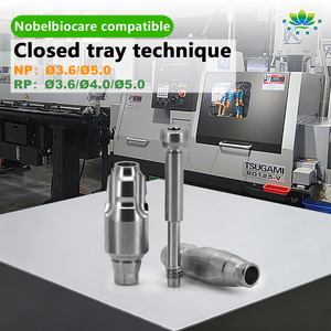 Nobel Biocare Compatible Tray Coping de Impresión de Bandeja Cerrada RP NP Conexión Cónica para Transferencia en Laboratorio de Implantes Dentales y Fábrica CAD/<span class=keywords><strong>CAM</strong></span> - Product Image 6