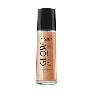 Aceite Corporal Brillante Majida Glow de 100 ml con Efecto Bronceado - Product Image 1