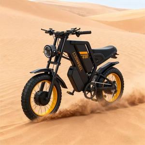 มอเตอร์ไซค์สตรีทไบค์ 48V 1000W แบตเตอรี่ลิเธียมไอออน ตัวถังอะลูมิเนียม - Product Image 4
