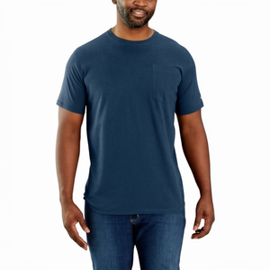 T-shirt col rond 100 % coton respirant et léger pour hommes et femmes, personnalisable avec broderie et impression de logo – Vente en gros - Product Image 1