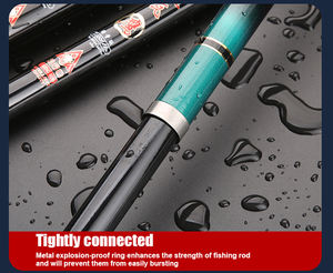 <span class=keywords><strong>Canne</strong></span> <span class=keywords><strong>à</strong></span> <span class=keywords><strong>pêche</strong></span> en eau douce de 2,4 m <span class=keywords><strong>à</strong></span> 5,4 m, gros gibier, fibre de carbone, anneaux en céramique, poignée composite, truite, basse - Product Image 4