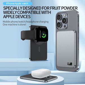 Chargeur de batterie externe magnétique sans fil avec chargeur magnétique rapide sans fil ultra-fin 5000mAh 10000mAh Power Banks - Product Image 3