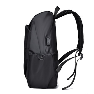Laptop <b>Backpack</b> Large Capacity With Usb Port <b>Computer</b> Interlayer Unisex Commuter Bag For Travel And School Black - Product Image 3