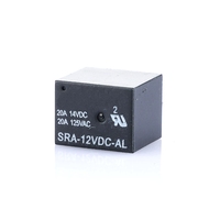 Relais électromagnétiques domestiques SRA-12VDC-CL SRA-12VDC-AL SRA-05VDC-CL 5VDC 12VDC 24VDC 10A 20A 4PIN 5PIN