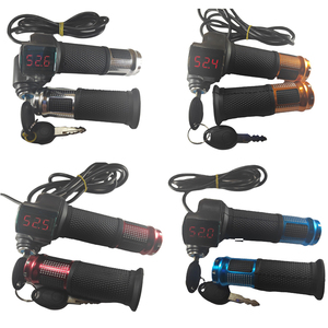 Akselerator <span class=keywords><strong>Throttle</strong></span> Sepeda Listrik Aluminium Tahan Air 24V-96V untuk Suku Cadang E-Bike/E-Scooter - Product Image 2