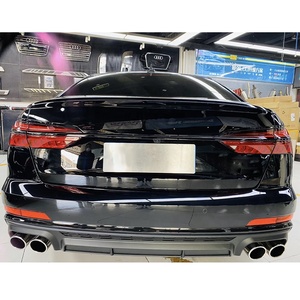 2019-2022 S6 khuếch tán phía sau AUDI A6 C8 phụ kiện nâng cấp s6 phía sau Bumper Sline khuếch tán - Product Image 4